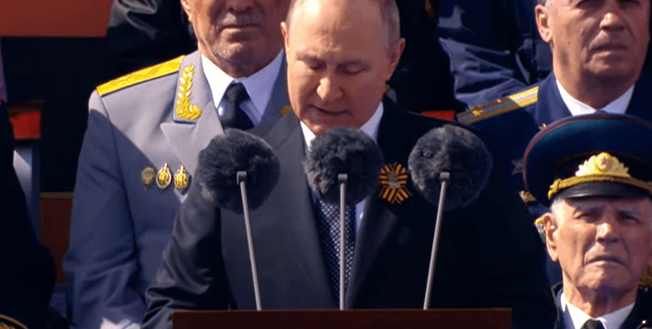 владимир путин на параде, владимир путин, путин парад