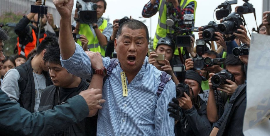 джимми лай, протесты в гонконге