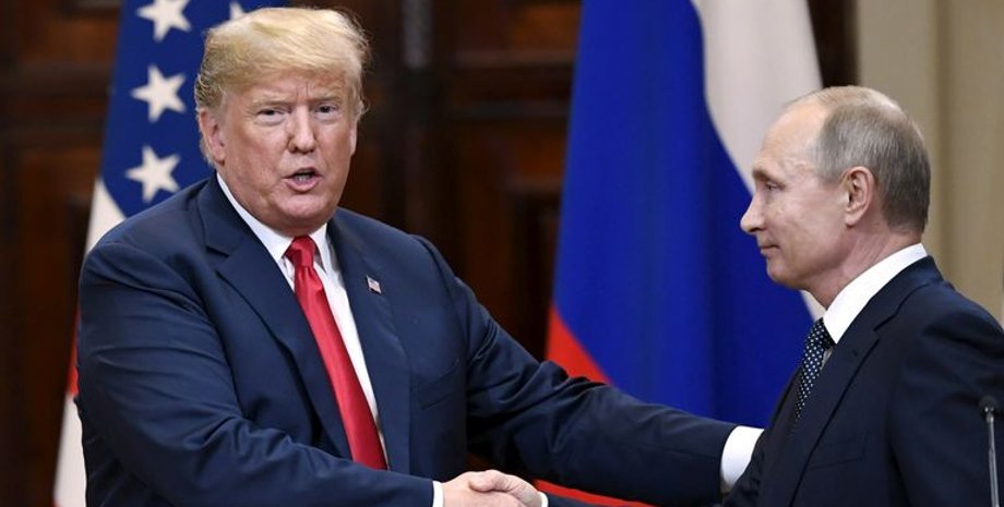 Дональд Трамп и Владимир Путин
