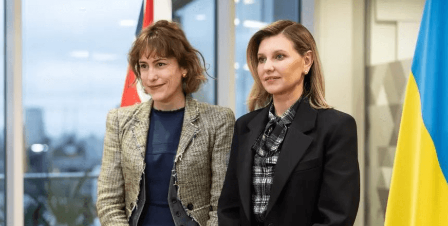 Елена Зеленская, первая леди Украины, Елена Зеленская стиль, жена Владимира Зеленского, визит в Великобританию