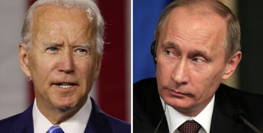 Джо Байден, Владимир Путин, двусторонняя встреча, эскалация на Донбассе