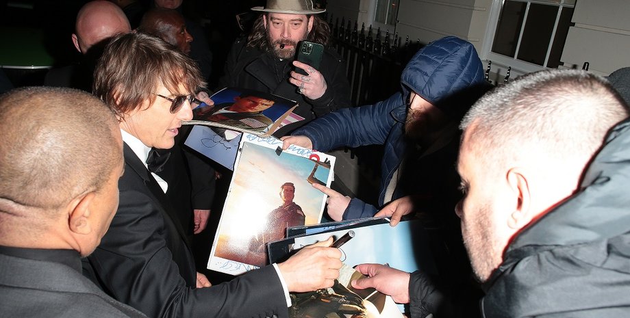 Том Круз, лондон, день рождения виктории бекхэм