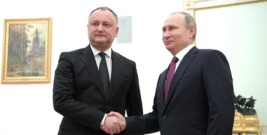 Игорь Додон и Владимир Путин / Фото: kremlin.ru