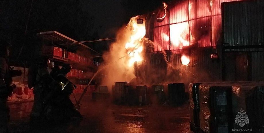 Іжевськ, торговий центр, виробництво дронів, пожежа