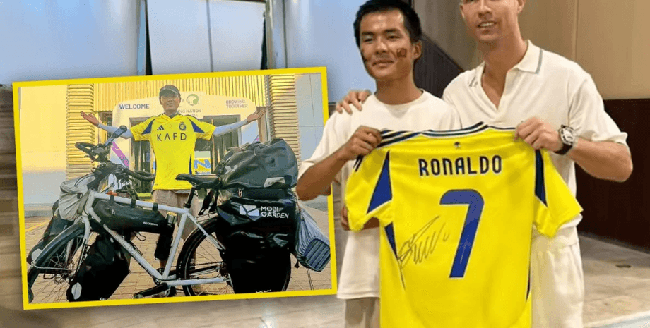 Фанат зустрівся з Кріштіану Роналду