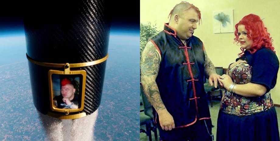 Прах в космосе, вдома, астроном, отправила прах на орбиту, космос, семейная пара