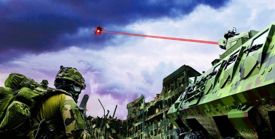 Антидрон с лазерной технологией