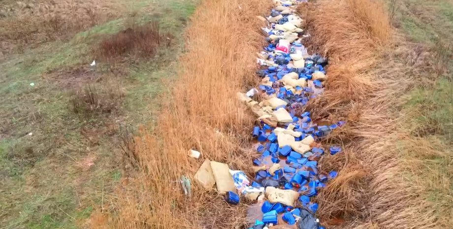 Загрязнение, Киевская область