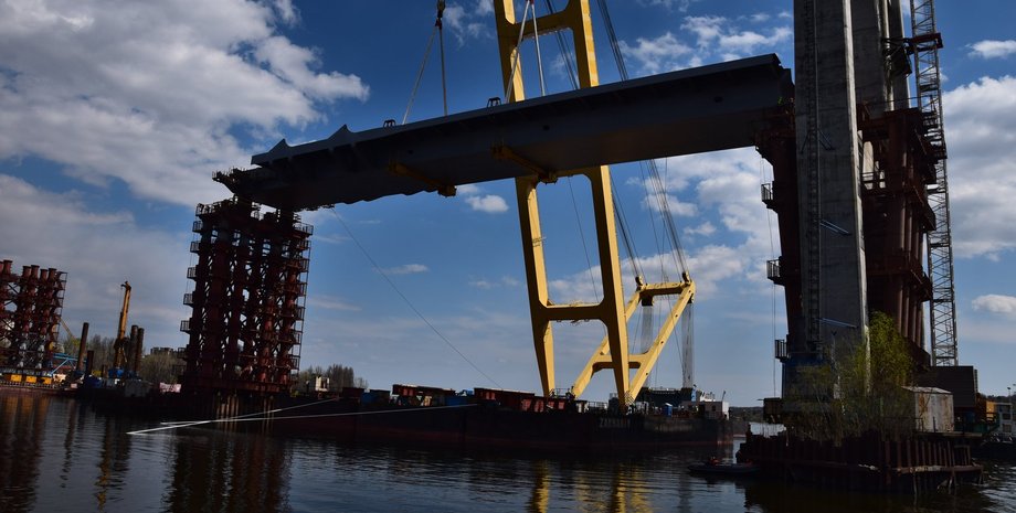 мост, запорожье, строительство, строительство моста