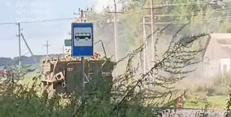 ББМ Stryker , новости Украины, война в России, курская область, зсу на курщине, бои курская область