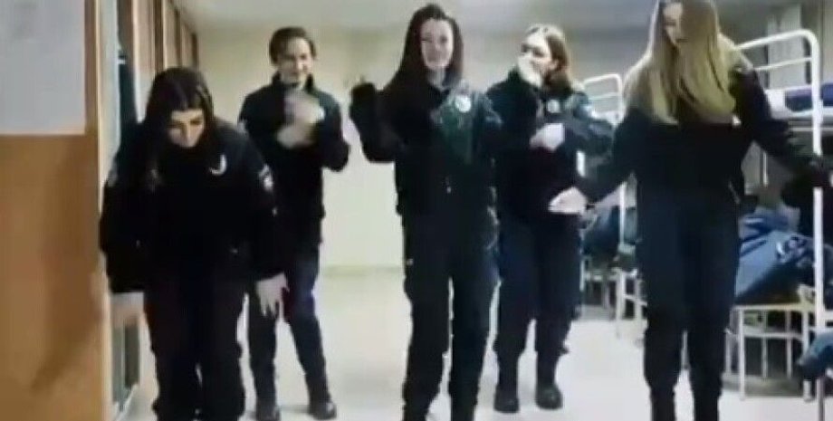 ХНУВС, харьков, вуз, курсантки, воровайки, танцы, тик-ток