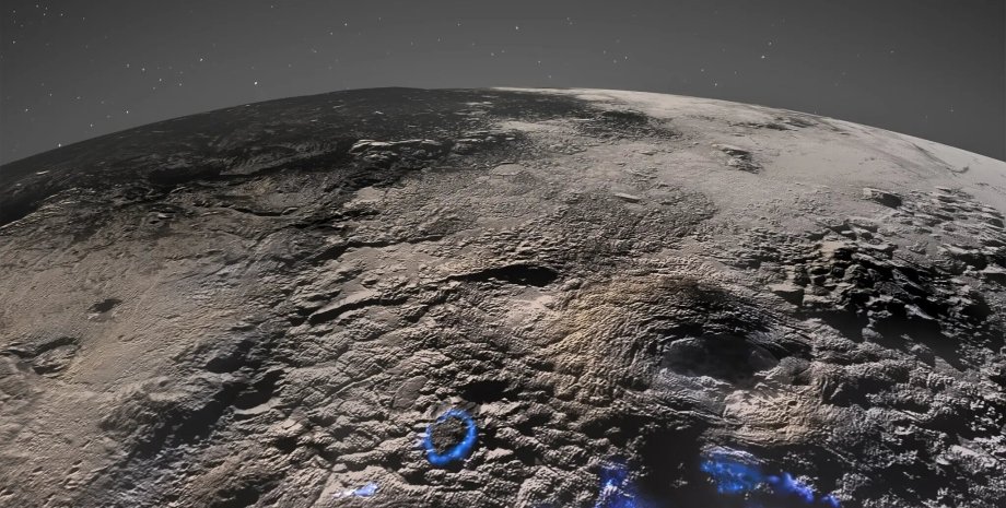 вулканические процессы, Плутон, фото