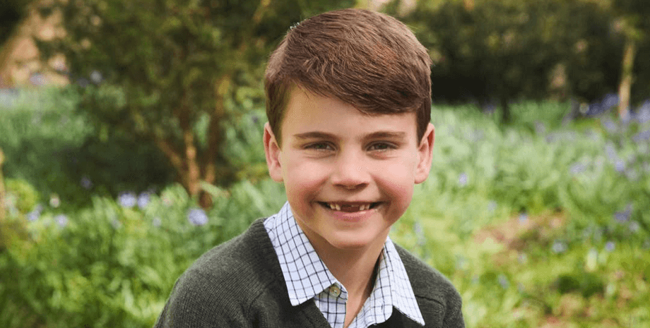 Принц Луи, принцу луи семь лет, кейт миддлтон, королевская семья, принц Уильям, портрет луи, дети кейт миддлтон, дети кейт миддлтон