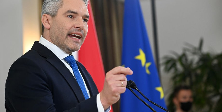 Канцлер Австрии, Карл Нехаммер, Украина, переговоры, ЕС, Евросоюз, фото