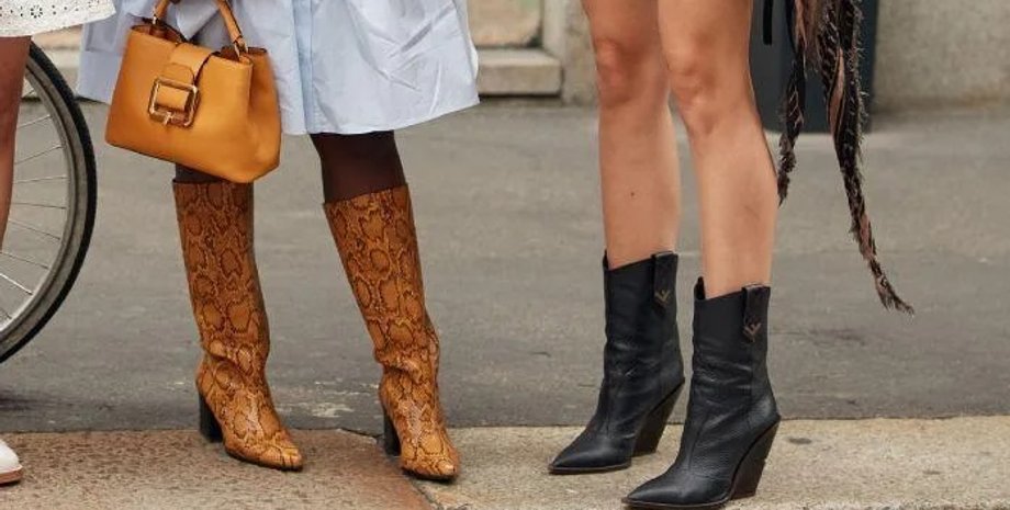 модные сапоги - тренды осени 2021