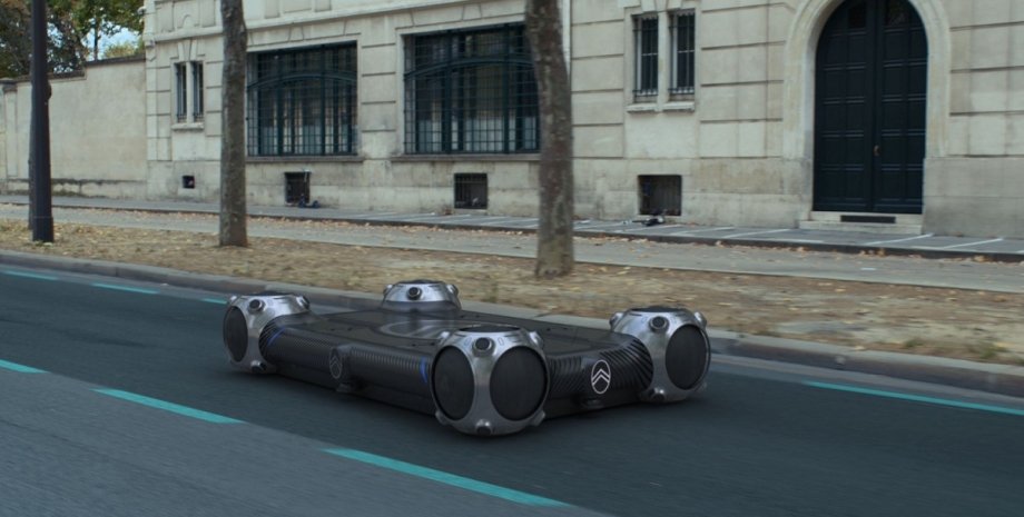 Citroen Skate,  Citroen Autonomous Mobility Vision, электромобиль Citroen, беспилотный авто, электрокар Citroen