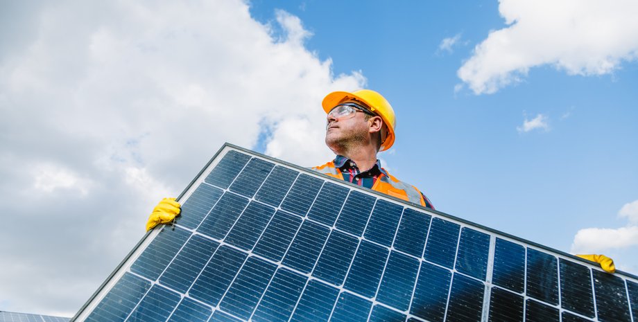 сонячні панелі робочий сонячні батареї