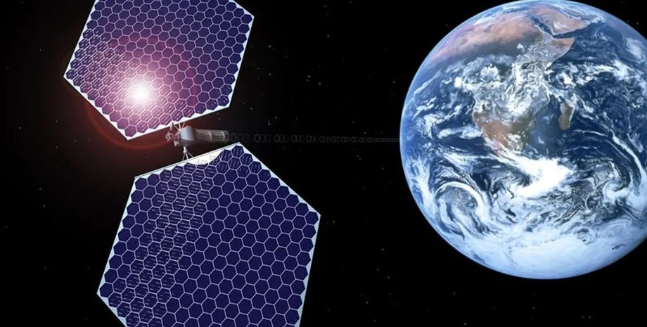 солнечная электростанция в космосе