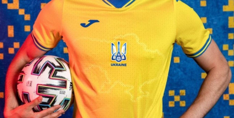 сборная Украины по футболу, форма сборной Украины по футболу, новая форма на Евро-2020