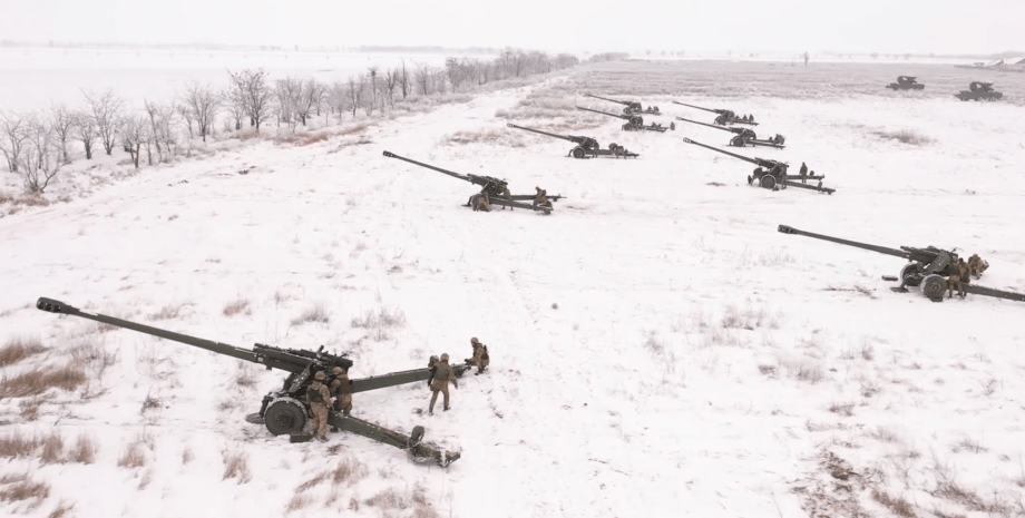 Артиллерия ВСУ, артиллерия, всу артиллерия