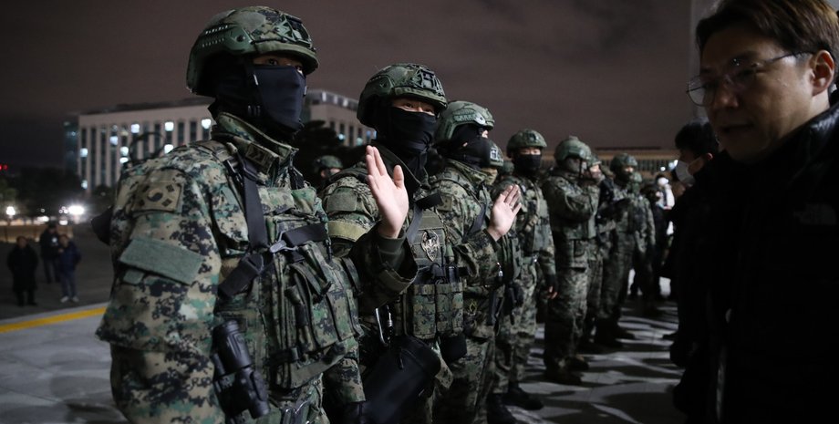 Южная Корея, военное положение Южная Корея, военные Южная Корея