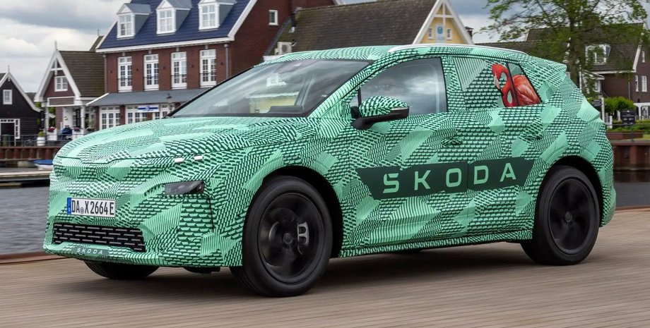 Skoda Elroq, Skoda Elroq 2025, электромобиль Skoda