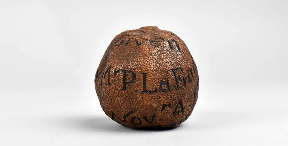 Лимон, задушений фрукт, аукціон, Велика Британія, знахідки, курйози, фото, раритет, артефакт