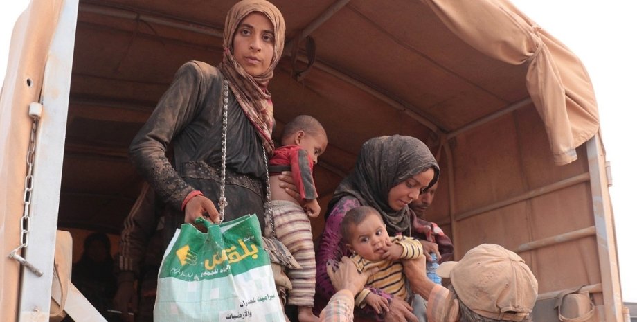 Сирийские беженцы / Фото: npr.org