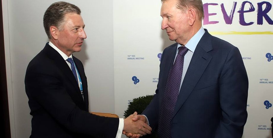 Леонид Кучма и Курт Волкер/Фото: facebook.com/darka.olifer