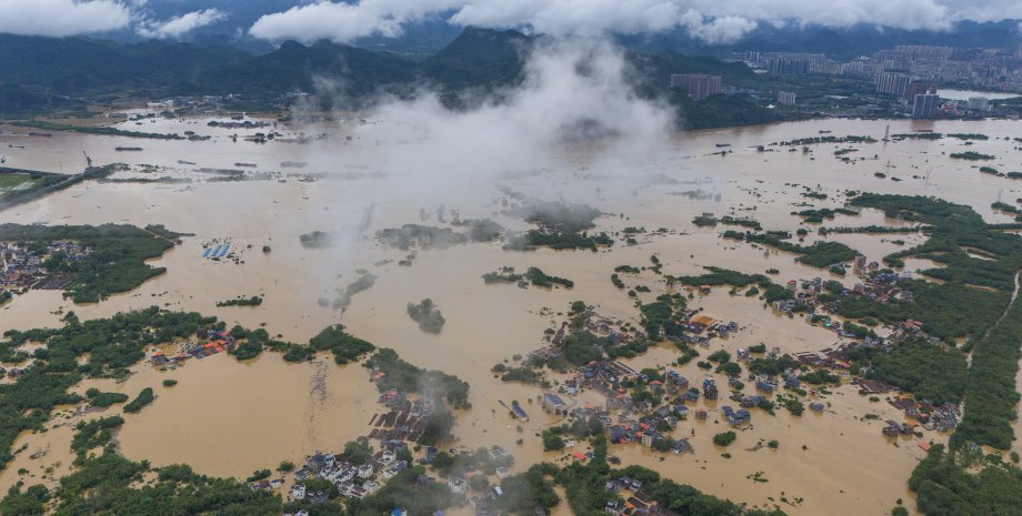 наводнение, крупное наводнение, историческое наводнение