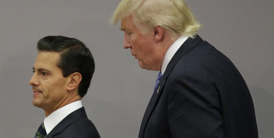Энрике Пенья Ньето и Дональд Трамп / Фото: qz.com