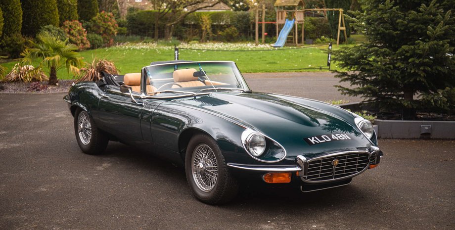 Jaguar E-Type 1974, Jaguar E-Type, спорткар Jaguar