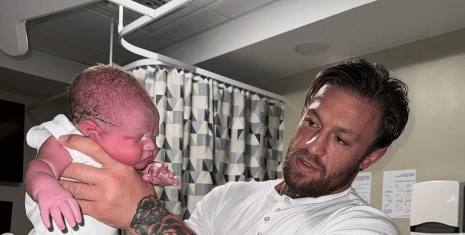 Конор Макгрегор, Конор Макгрегор дети, Конор Макгрегор жена, Конор Макгрегор ди девлин, рождение ребенка