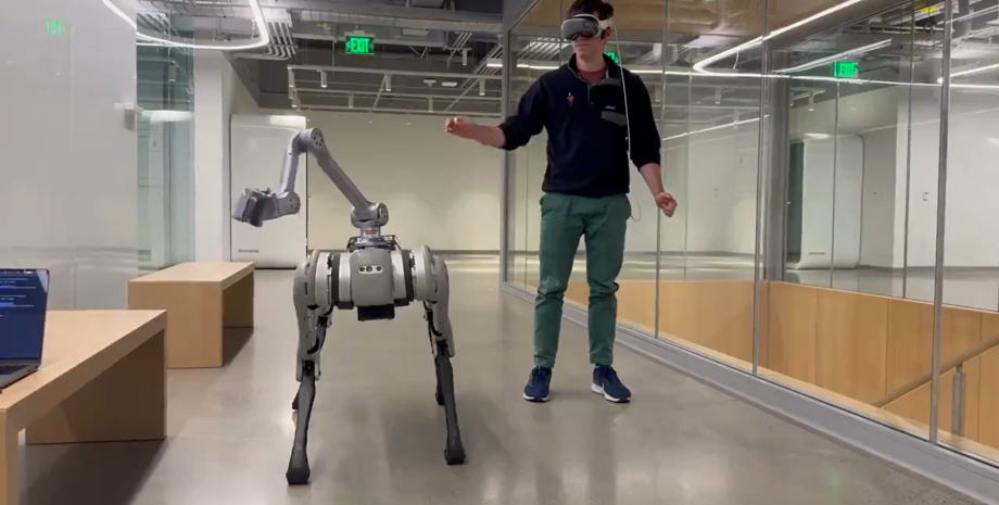 Приложение Tracking Streamer для управления роботами с Apple Vision Pro Apple Vision Pro управлять роьботом программа Tracking Streamer