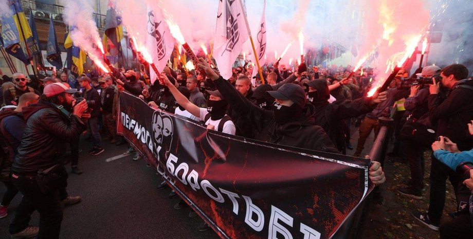 Марш УПА в Киеве