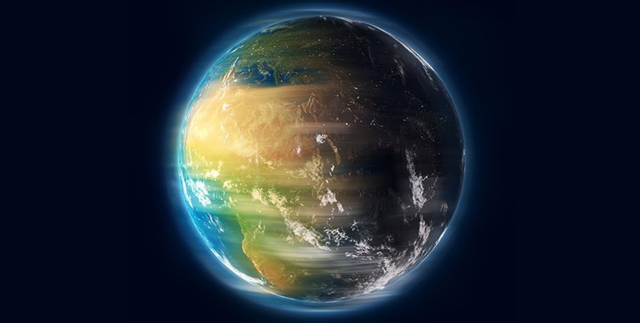 Земля, обертання, космос, фото