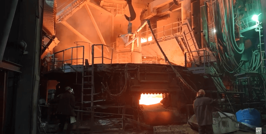 Метал, завод, Оскольський електрометалургійний комбінат, Росія, РФ, фото