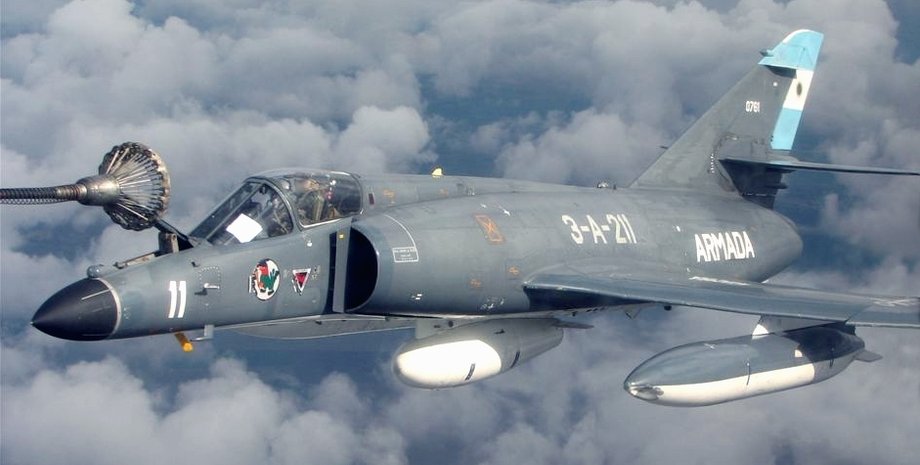 Літак Super Etendard, Аргентина, фото