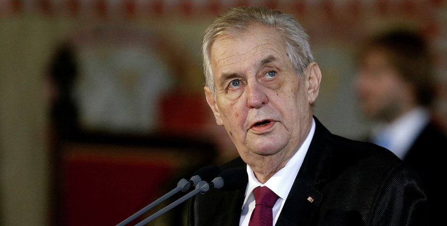 Милош Земан, бывший президент Чехии, война РФ против Украины, Владимир Путин