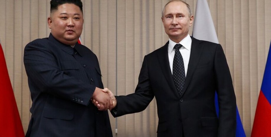 Путин и Ким Чен Ын и Ким Чен Ын