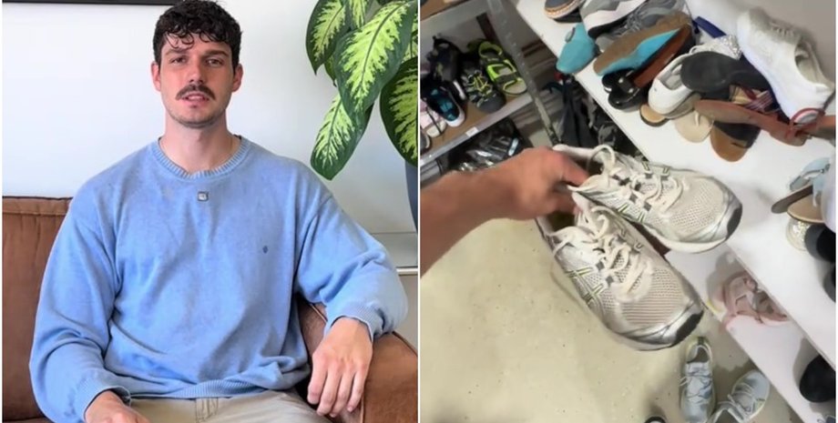 Чоловік знайшов своє взуття на секонд-хенді