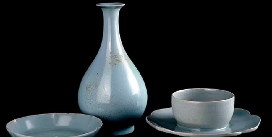 Посуда Жу, тарелка, чашка, бутылка, древняя китайская посуда