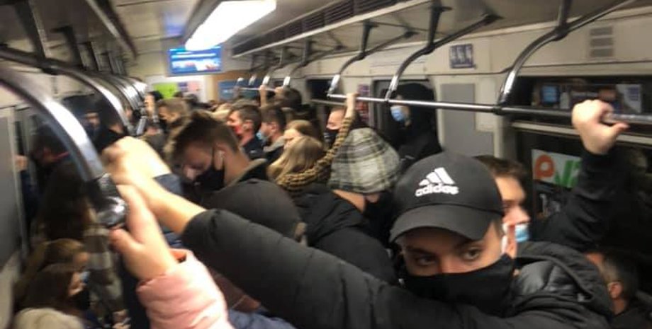 коронавирус в киеве, метро