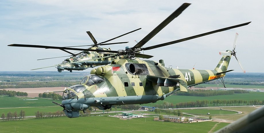 Вертолеты, Ми-24, Беларусь, Польша, авиация