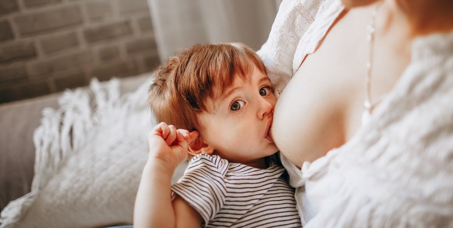 немовля, грудне молоко, годування груддю