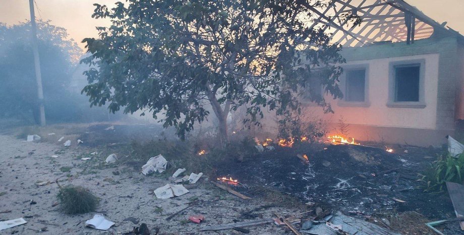 Наслідки ворожої атаки, обстріл, авіаудар