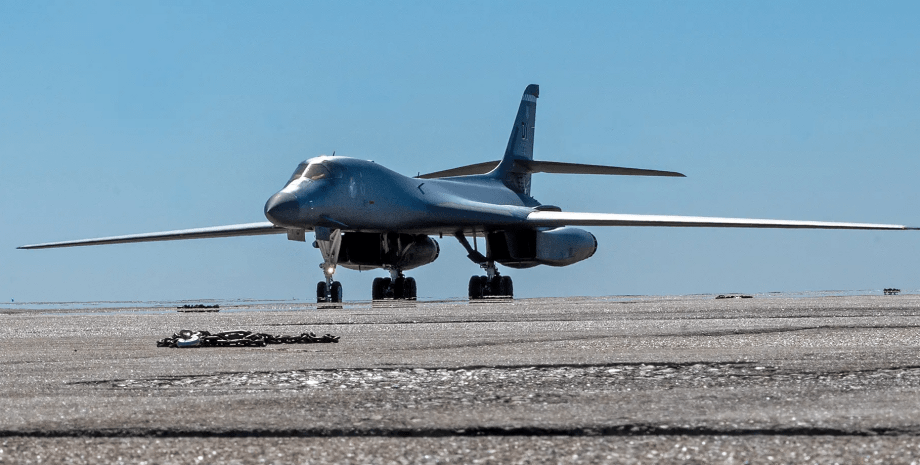 American General James Heker said B-1B Lancer bombers and auxiliary staff will h...