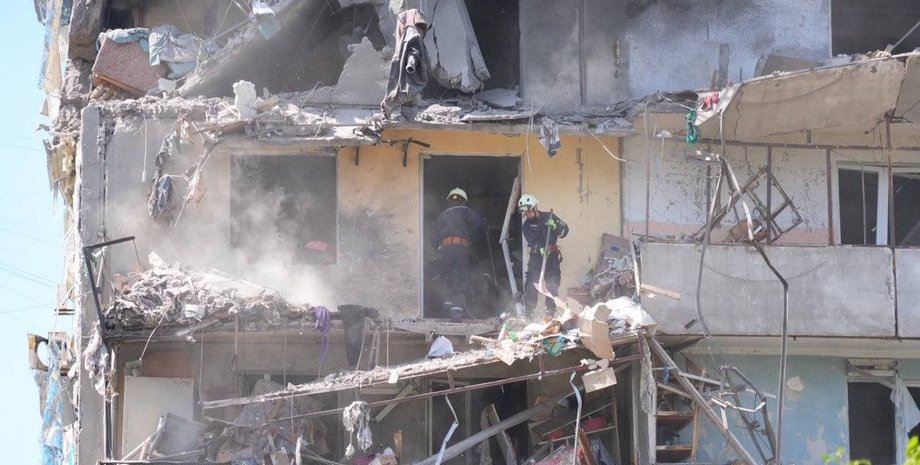 удар по Запорожью