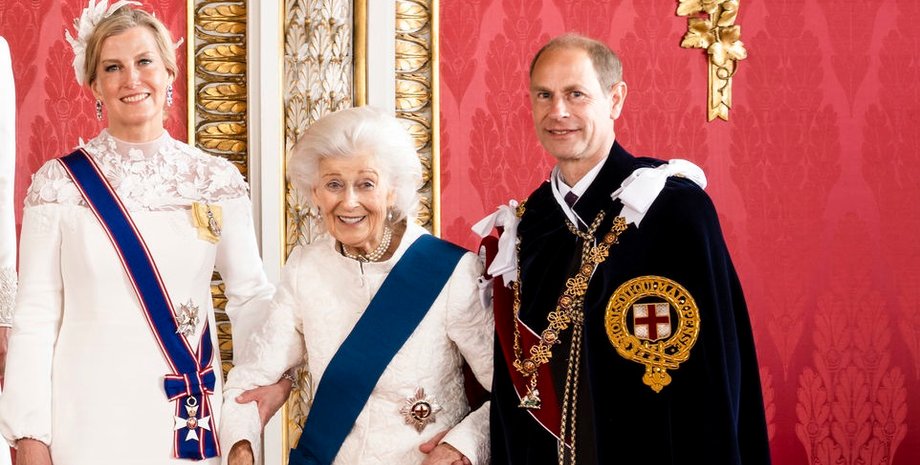 принцесса александра, леди огилви, принц эдвард, софи