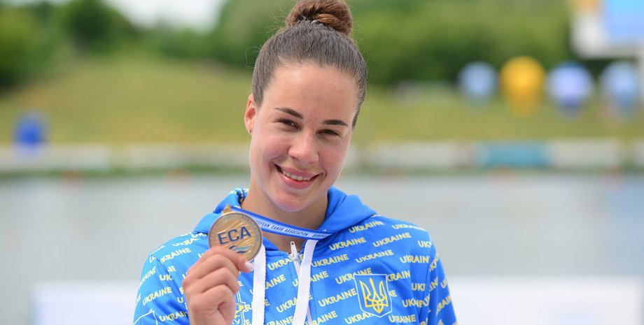 гребля, чемпионат Европы, Людмила Лузан, чемпионка, золотая медаль,